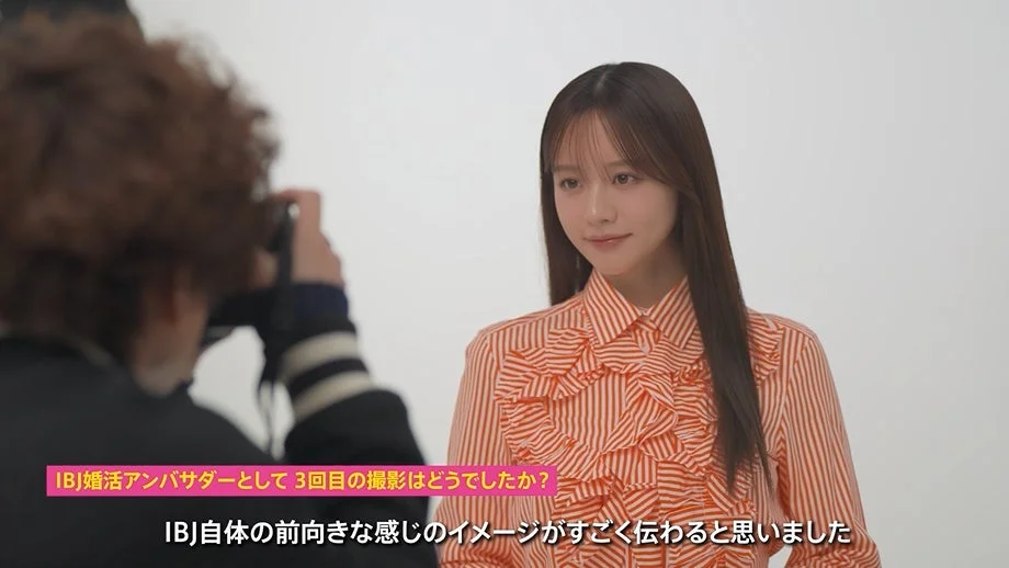 森香澄さん撮影風景