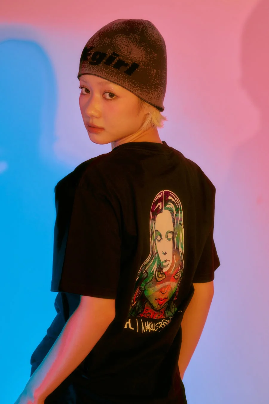 X-girl × Mark Bode Tシャツ