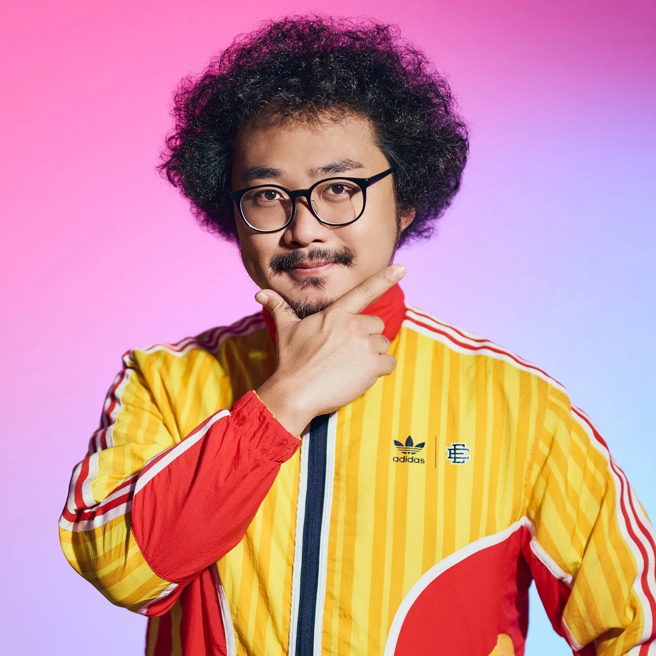 アフロマンス氏のポートレート