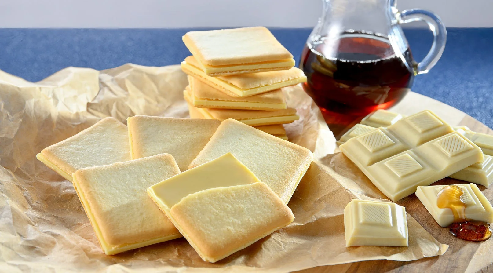 クッキーとホワイトチョコレート