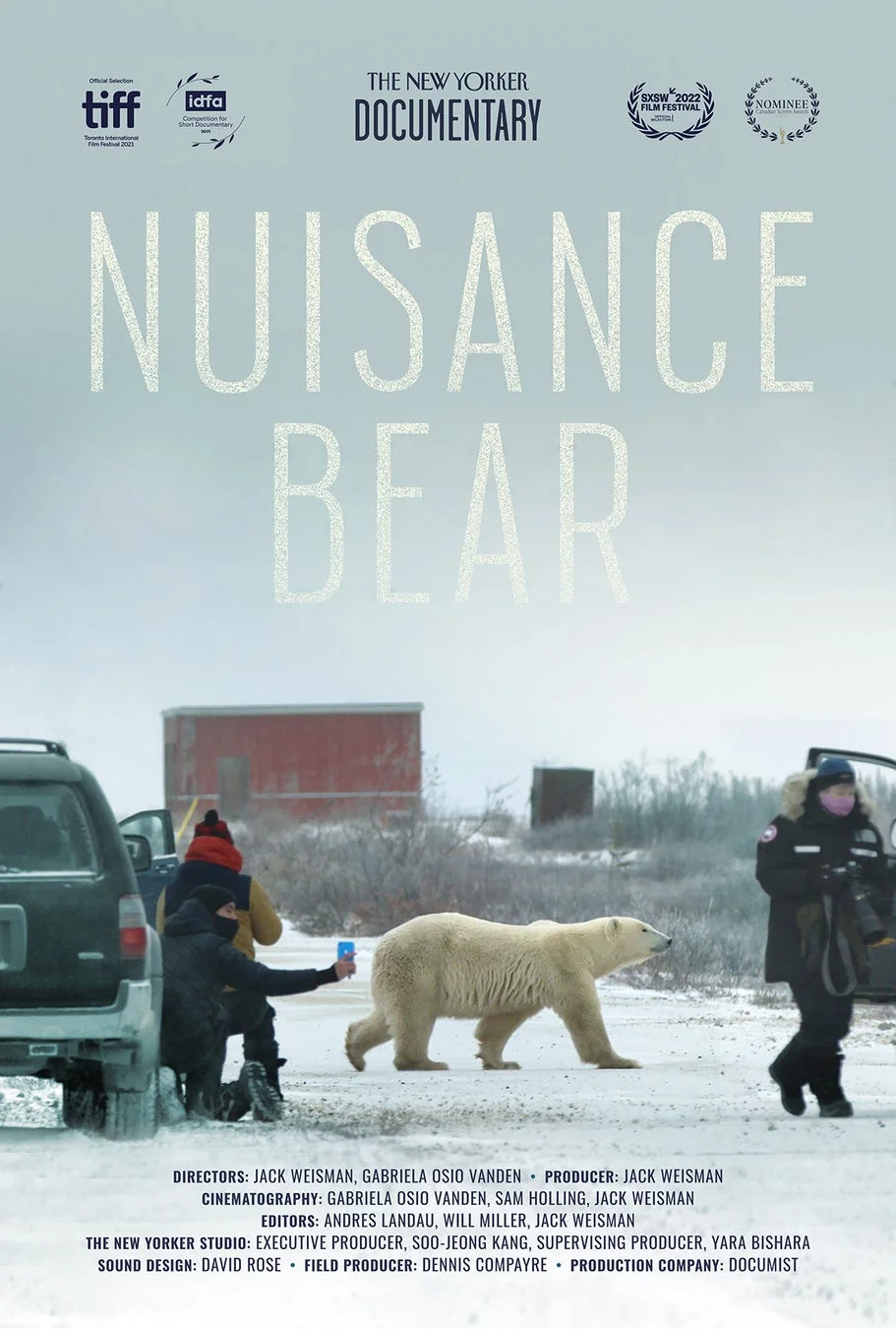 ドキュメンタリー映画『Nuisance Bear』ポスター