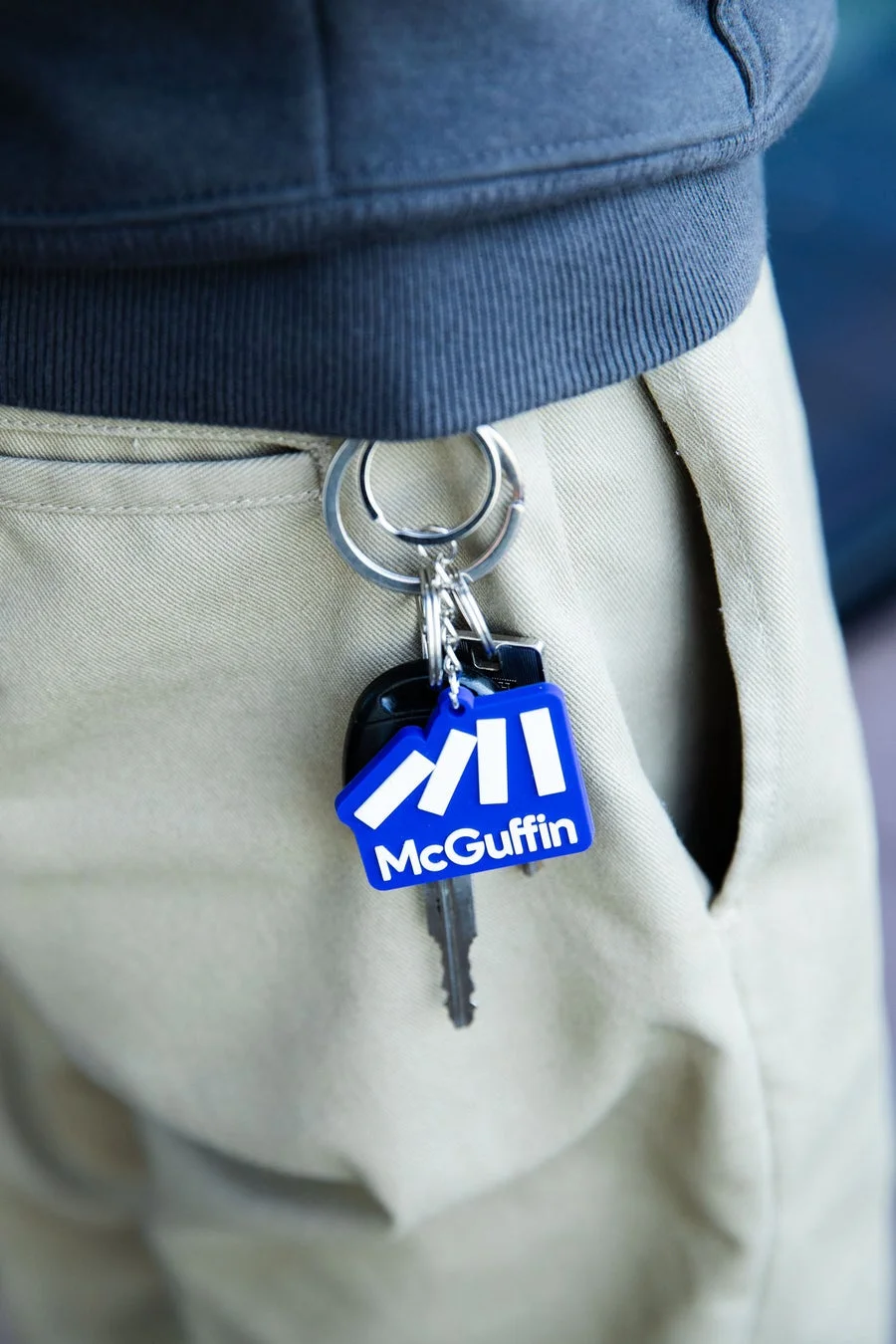 キーホルダーと鍵