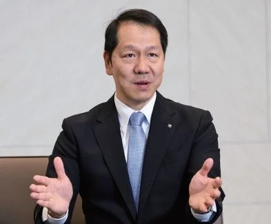 ビジネスマンのインタビュー