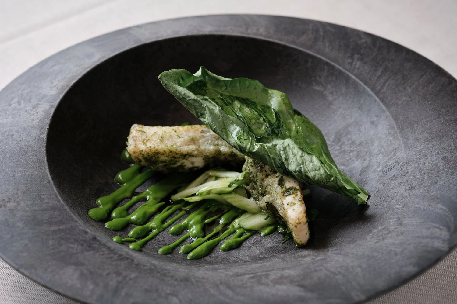 森のチョウザメ