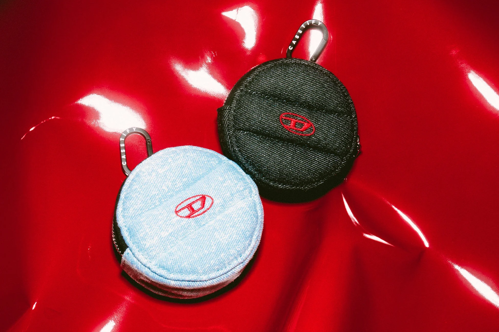 デニムパファー テックポーチ