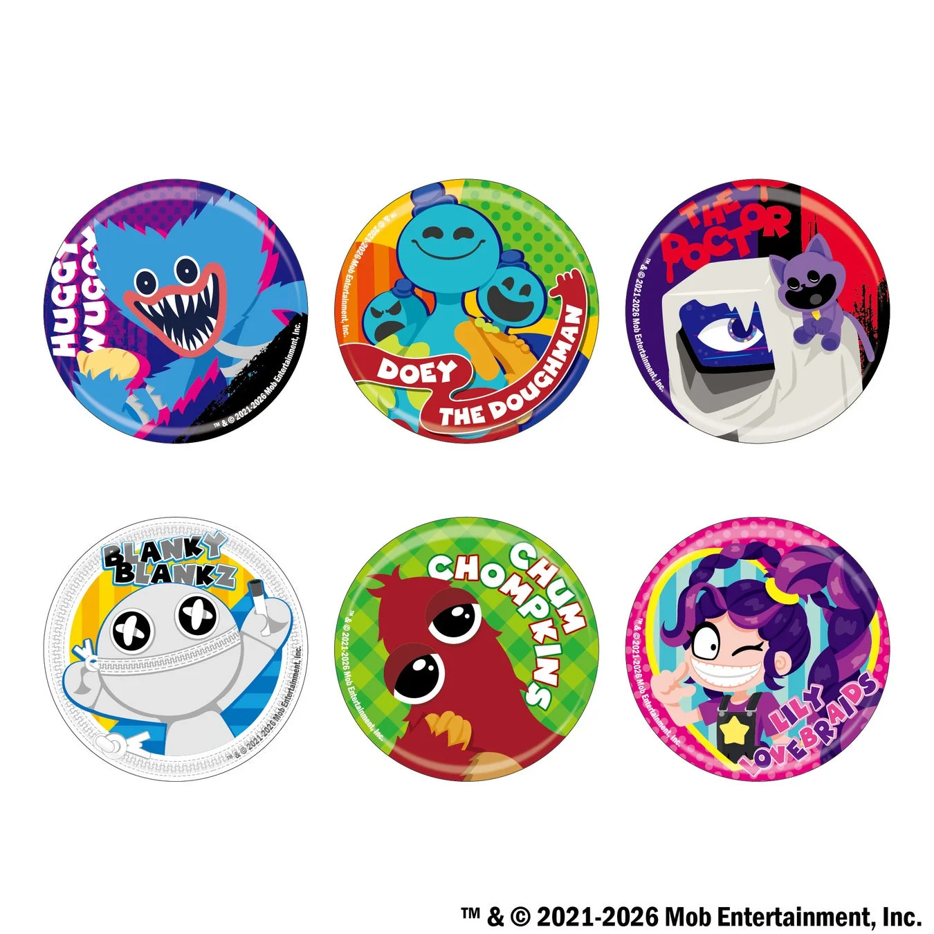 Poppy Playtime トレーディング缶バッジ（Chapter 5）