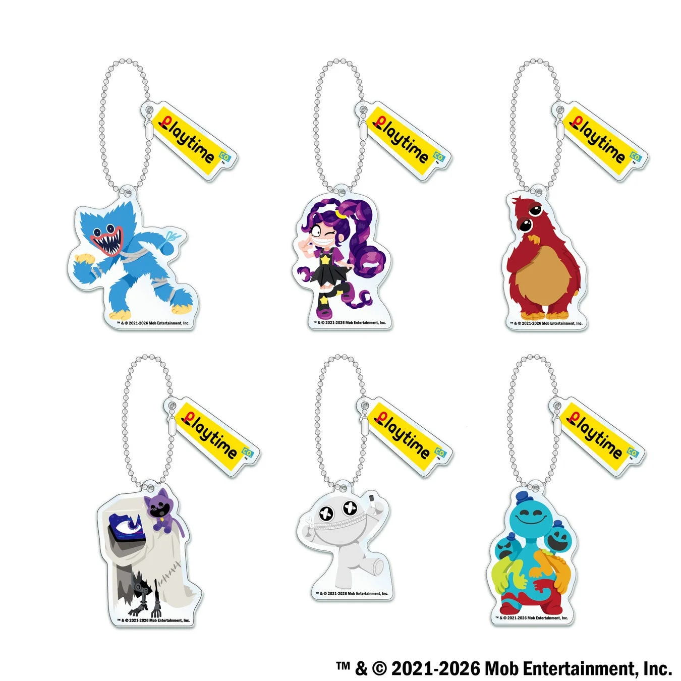 Poppy Playtime トレーディングアクリルキーホルダーvol.5