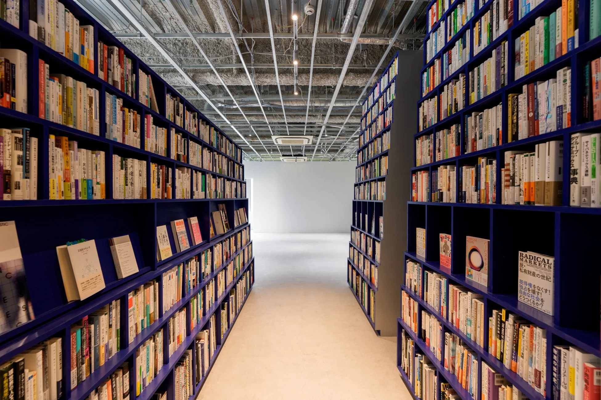 ライブラリーの本棚
