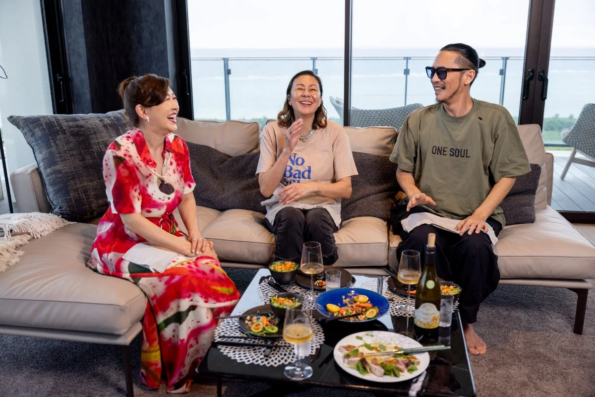 和やかな雰囲気での談笑