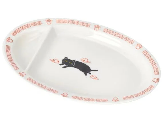 仕切り皿のアップ