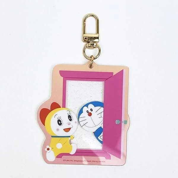 ドラえもん＆ドラミちゃん どこでもアクリルキーホルダー