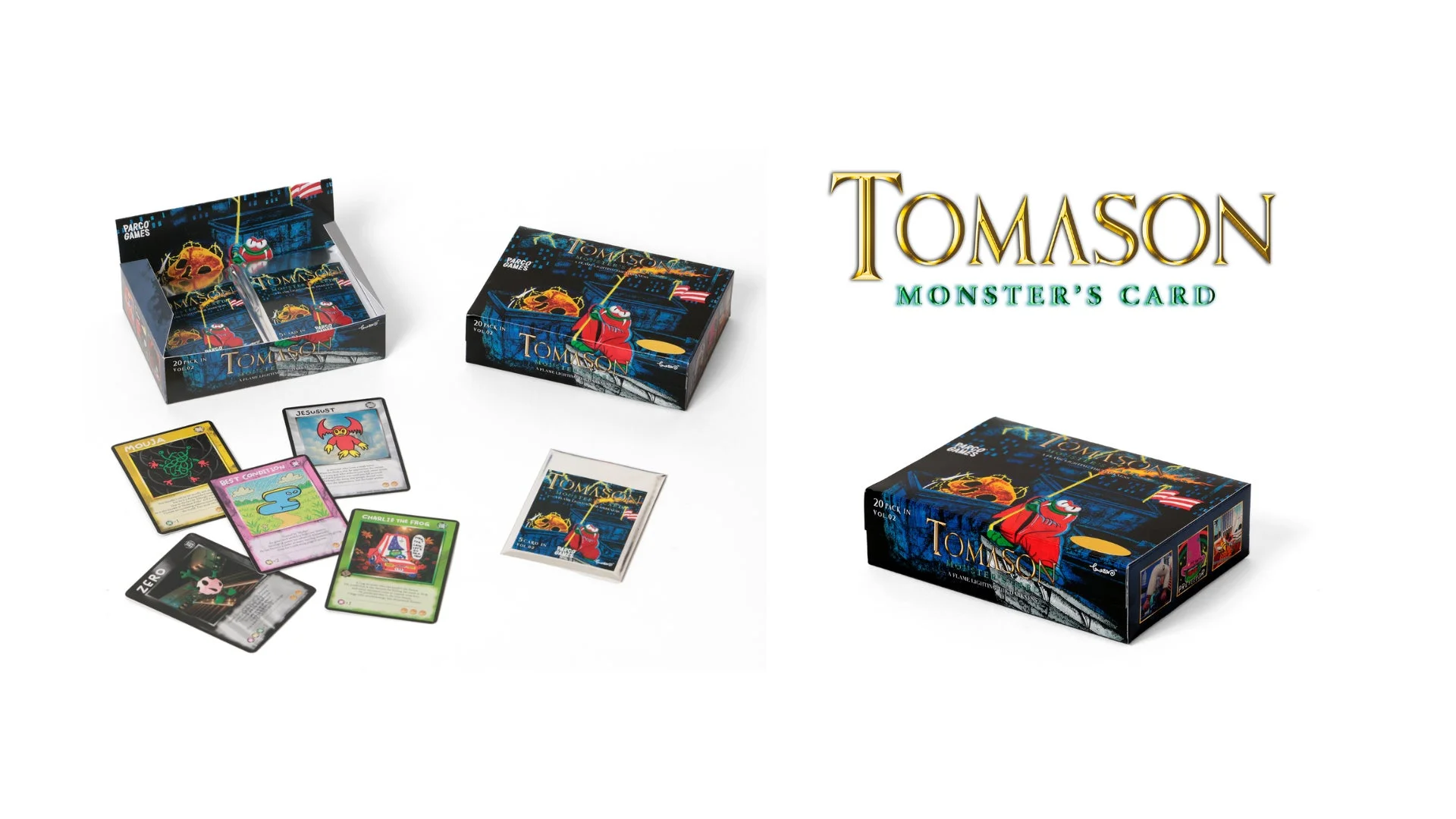 TOMASON MONSTER'S CARDのトレーディングカード商品