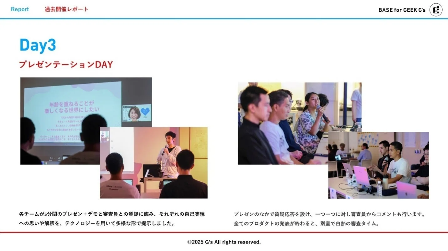 デモデイの様子