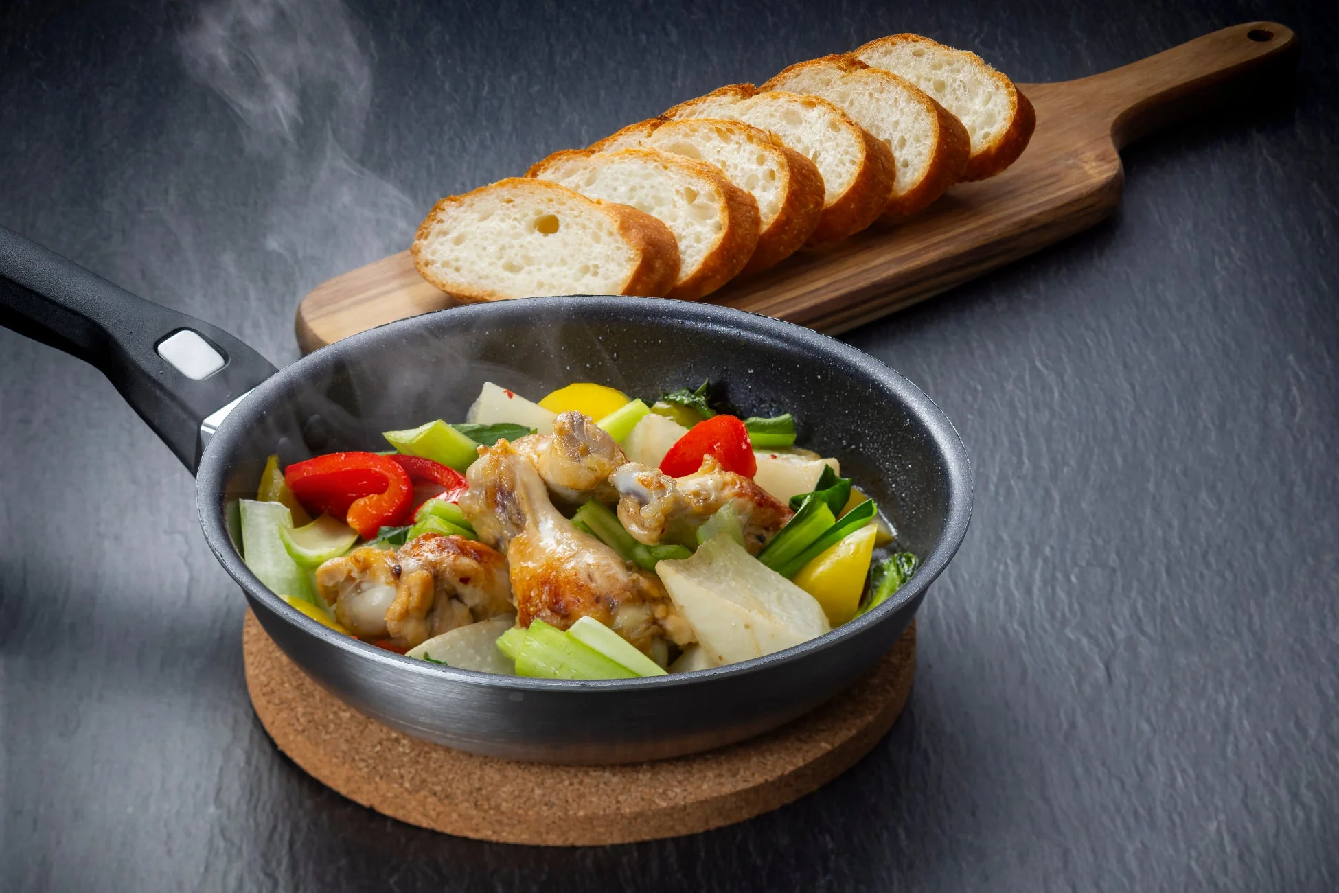 鶏肉と野菜の炒め物