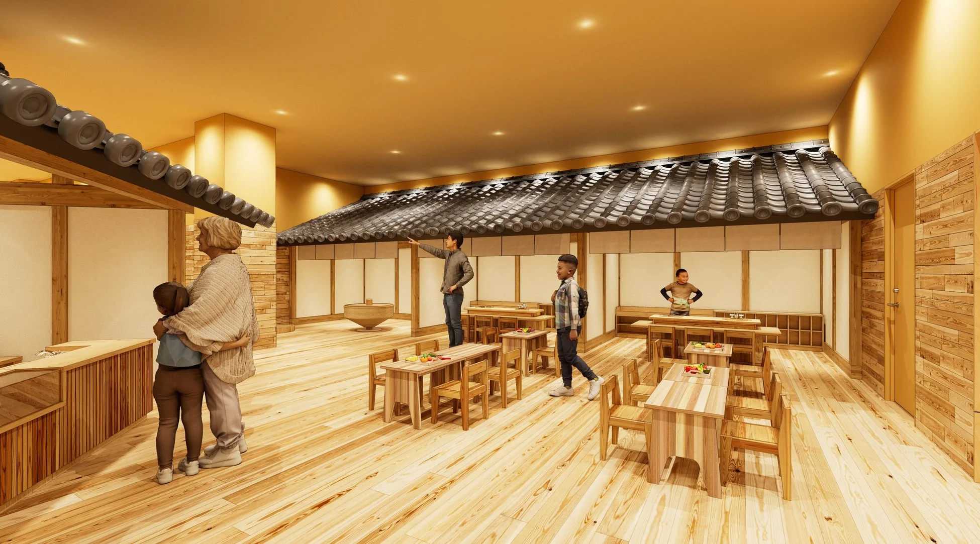 菊間瓦のおもちゃ横丁