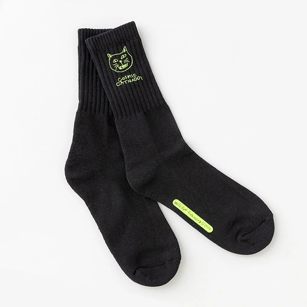 「キャットネード」発光キャットソックス