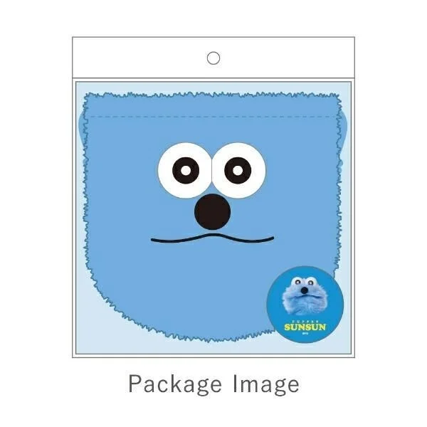 パペットスンスンぬいぐるみ巾着のパッケージ