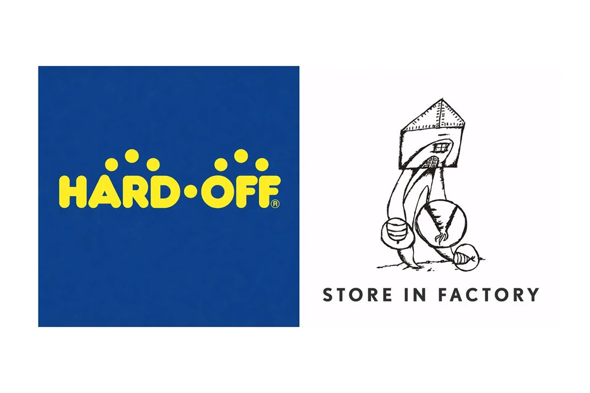 HARD OFFとSTORE IN FACTORYのコラボレーションロゴ