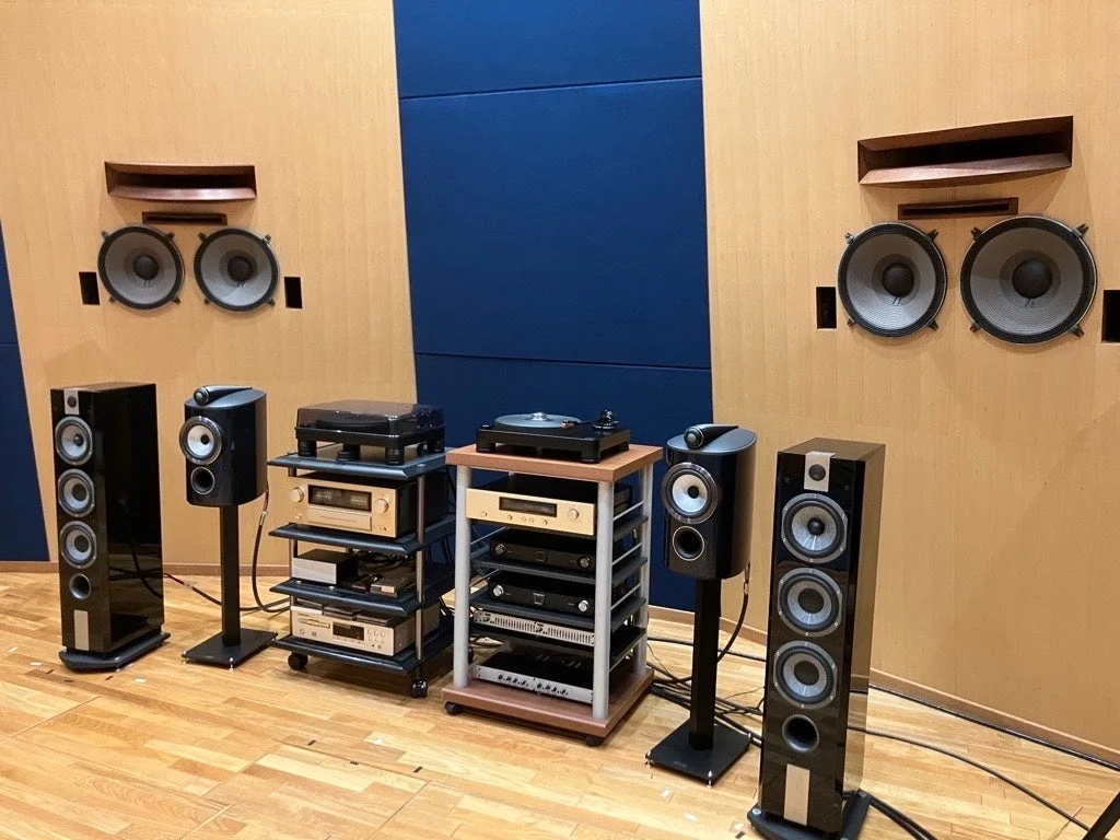 オーディオルームの様子