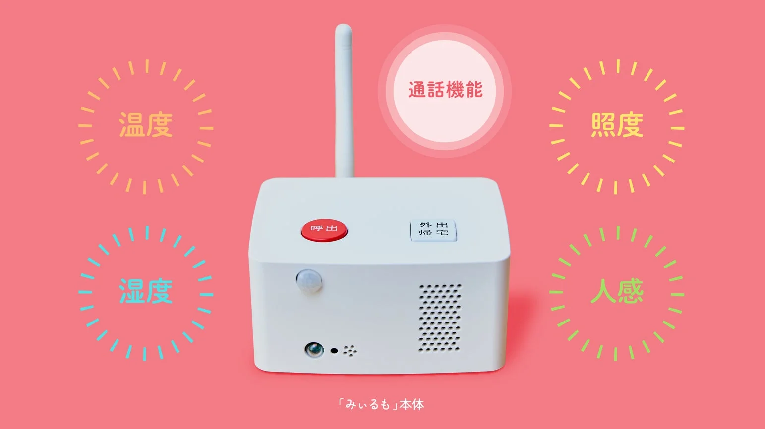 多機能センサーと通話機能