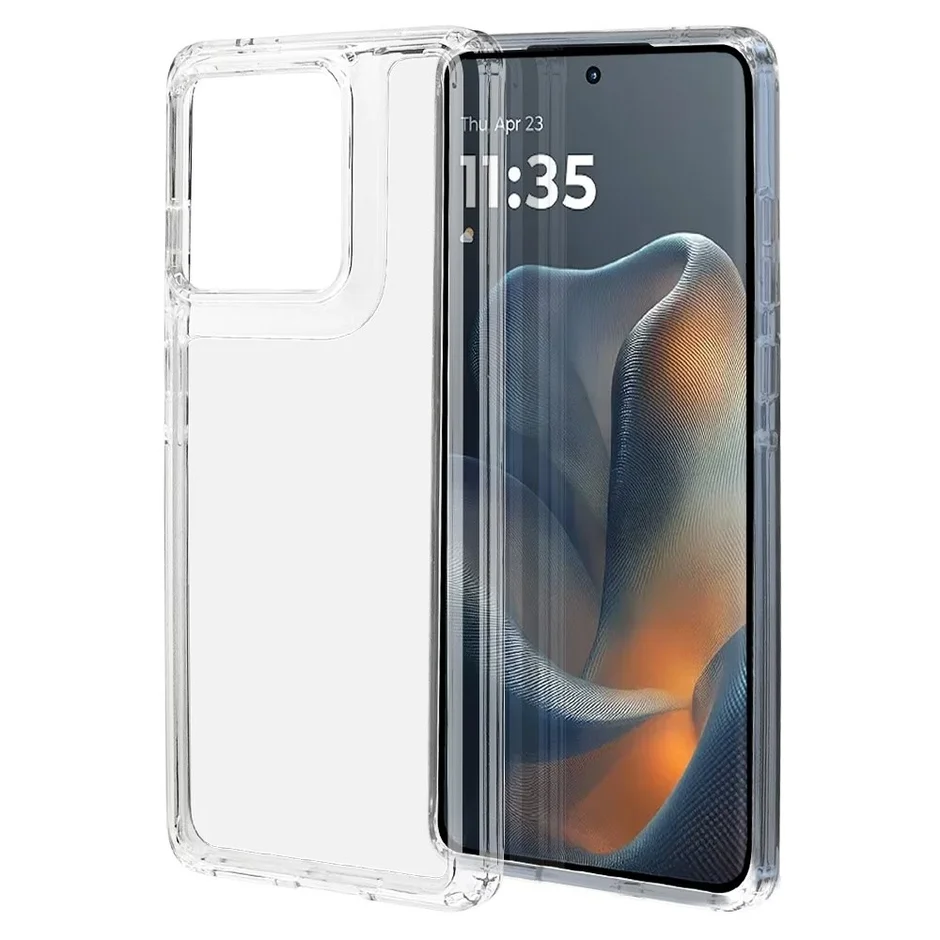 背面RHINOXハイブリッドケース（TPU+アクリル）