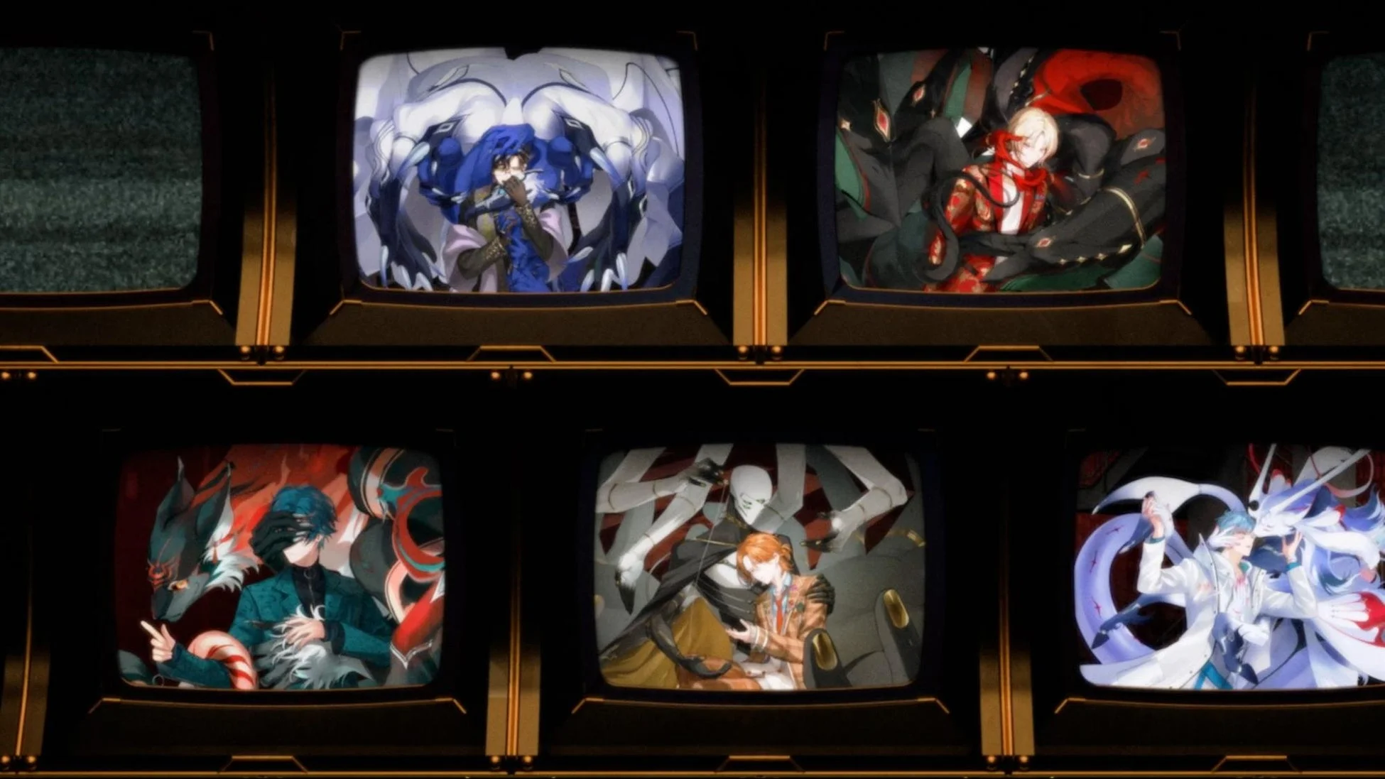 アニメキャラクターのイラスト