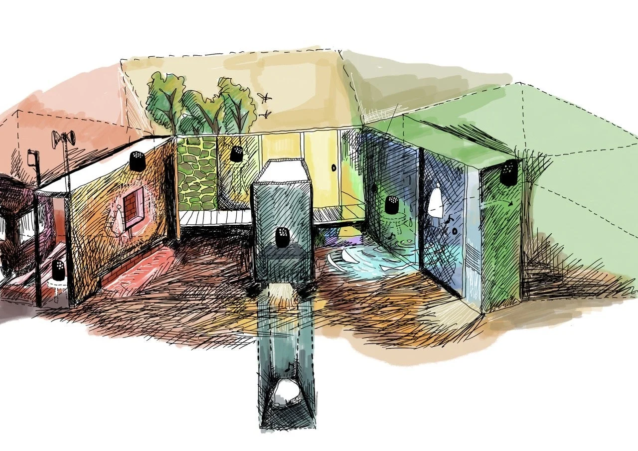 住居に夢幻を埋蔵する