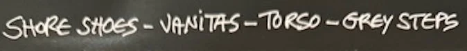 SHORE SHOES - VANITAS - TORSO - GREY STEPS テキスト