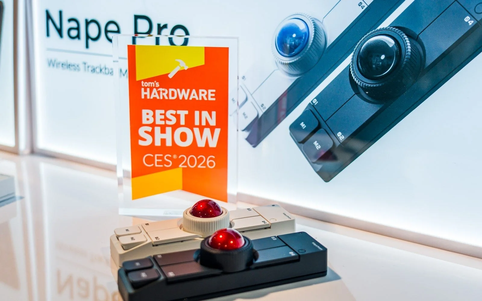 CES 2026で「Best Mouse」を受賞したNape Pro