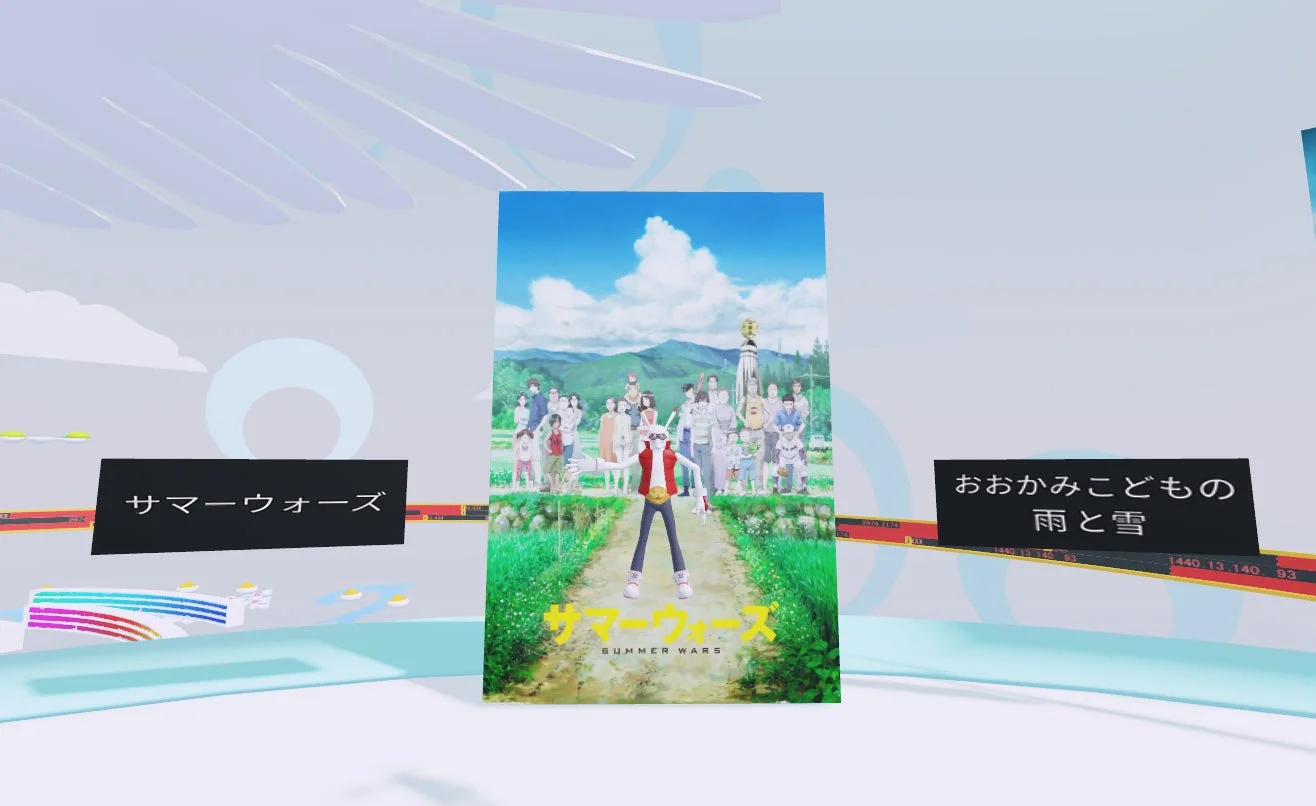 キャラクター変身と記念撮影