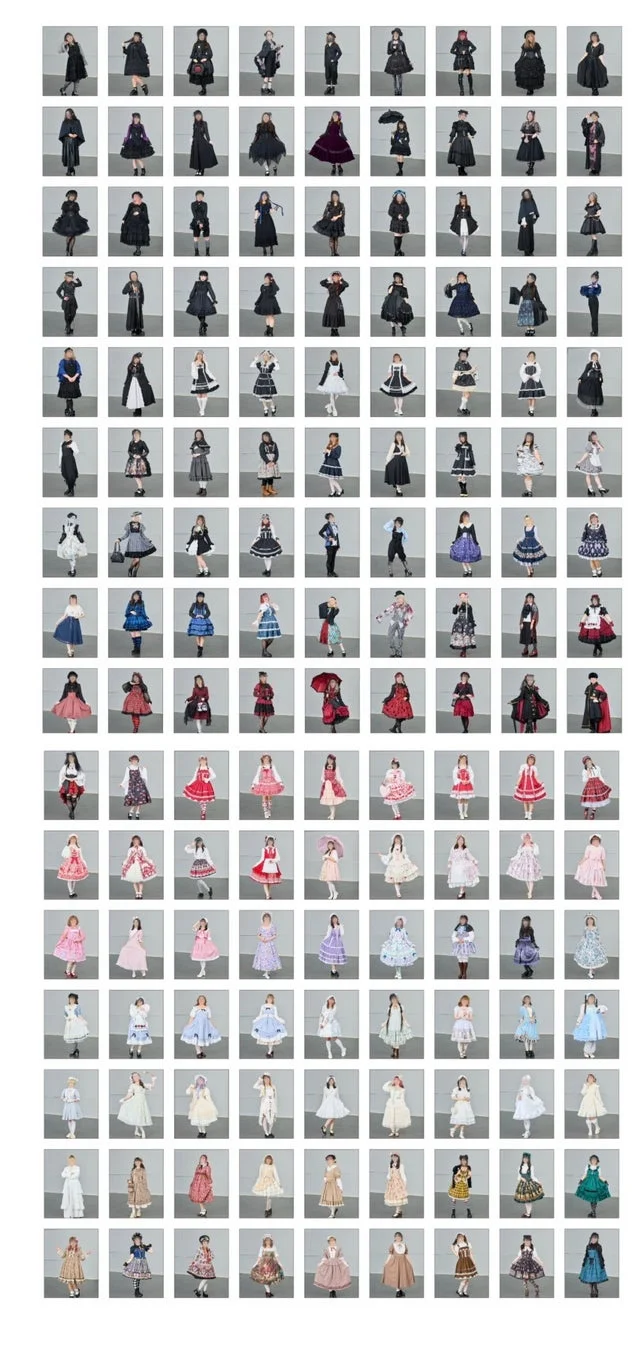 多様なロリータファッション