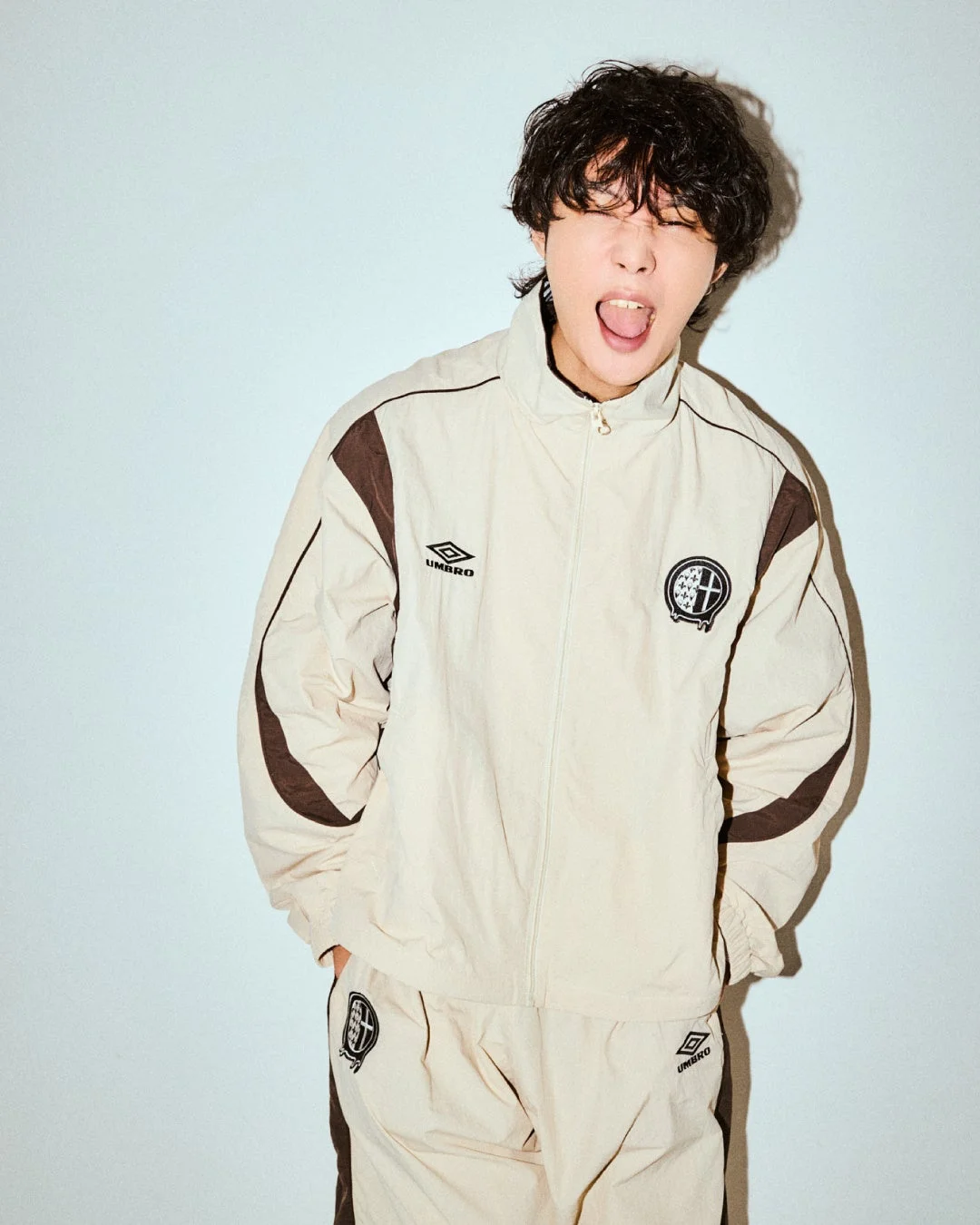 UMBRO × go!go!vanillas ナイロントラックジャケット