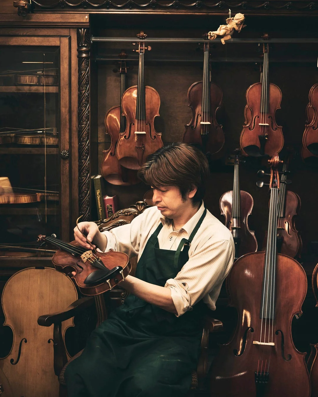弦楽器職人 福田喬史氏