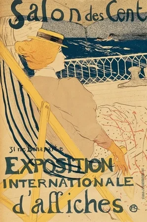 Salon des Cent (ロートレック風)