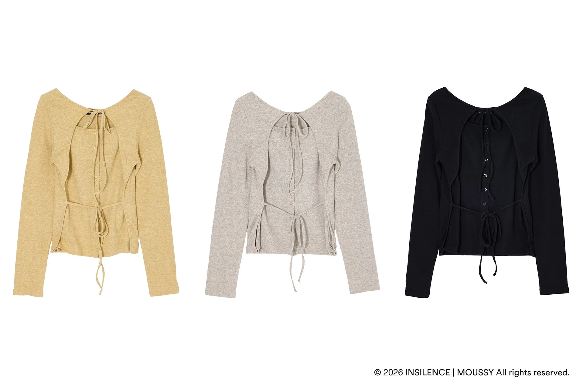 INSILENCE LAYER CUT TOPS