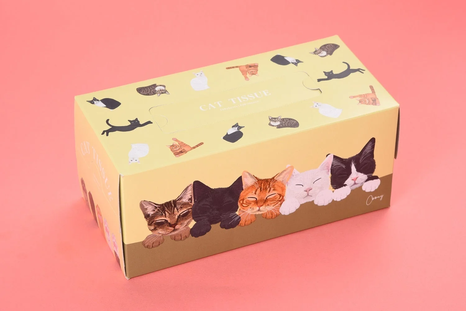 Coonyねこティッシュ 220組