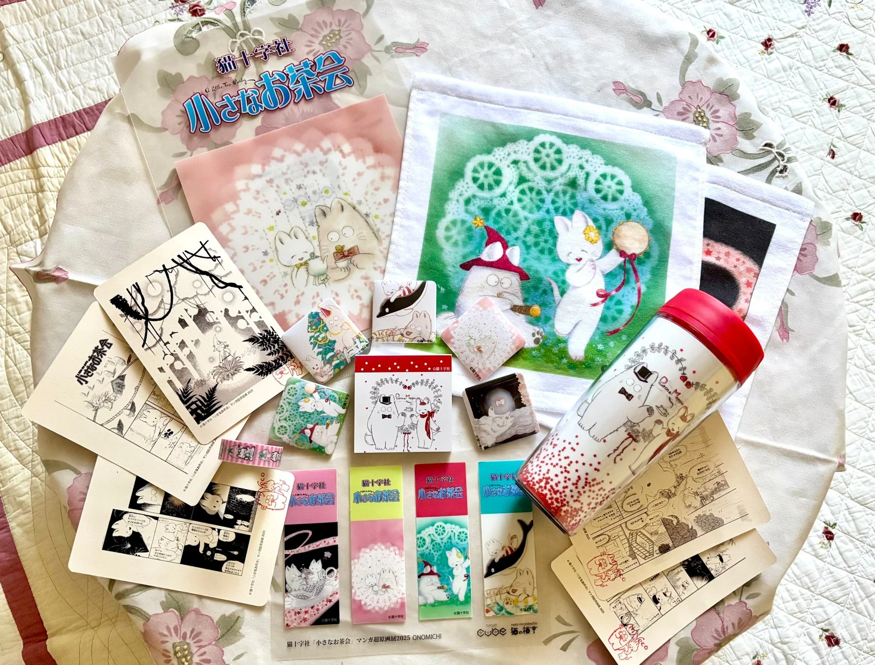 猫十字社『小さなお茶会』のキャラクターグッズ