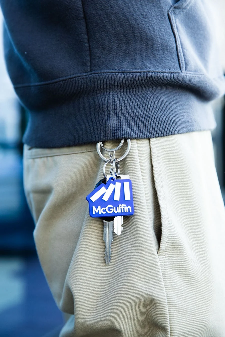 McGuffinキーホルダー装着例