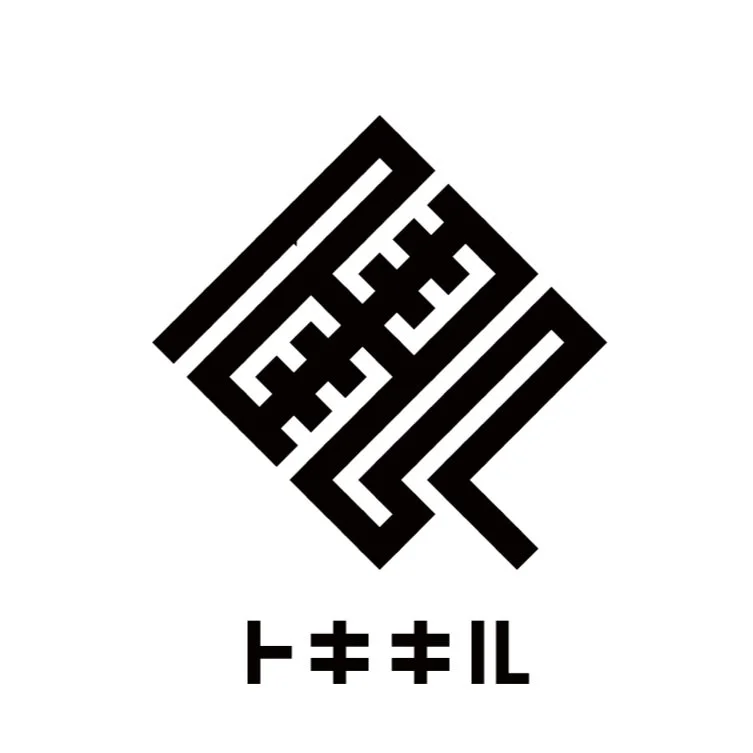 トキキルの幾何学的な抽象ロゴ