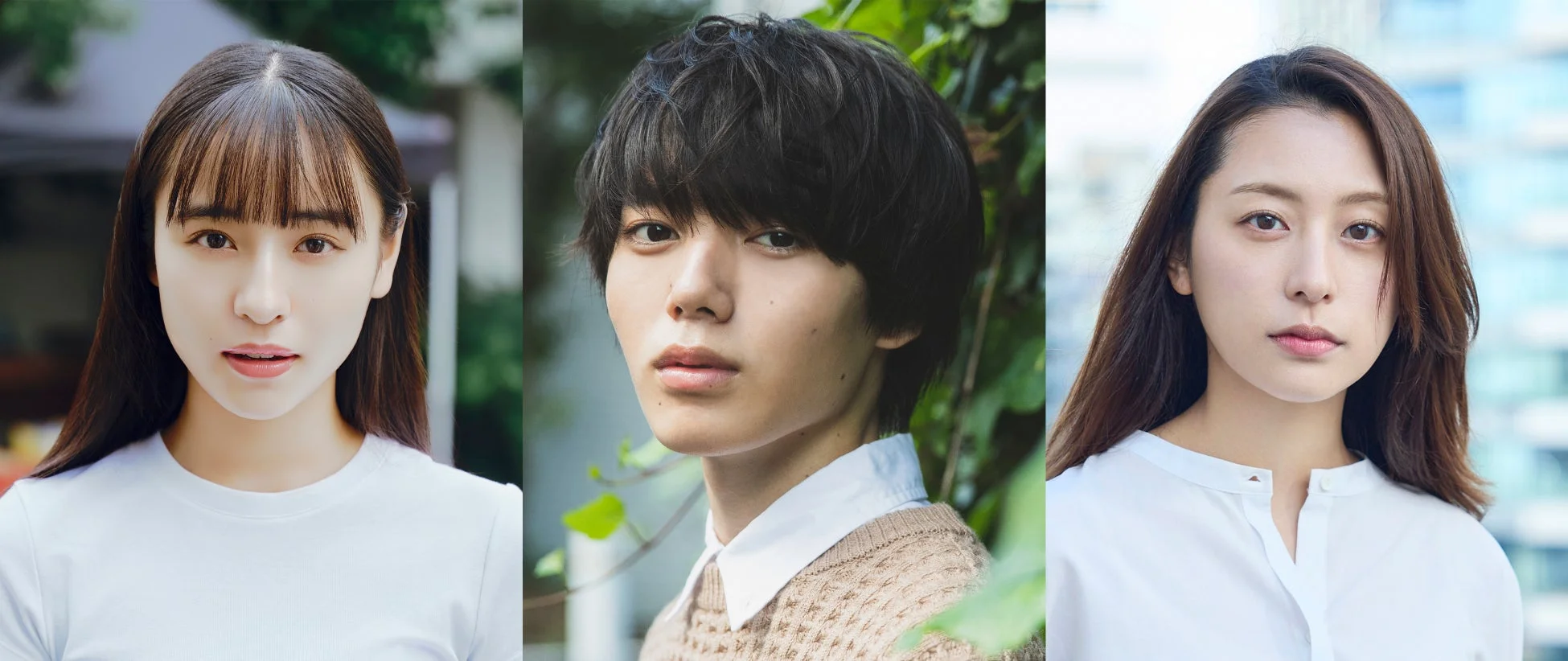 主要キャストのポートレート