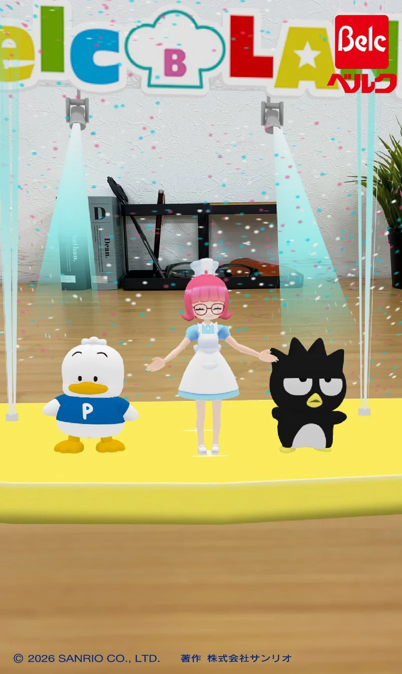 ポチャッコとバッドばつ丸、シェフ姿のアバター