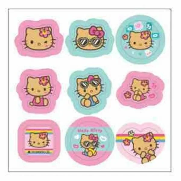 日焼けキティミニステッカー