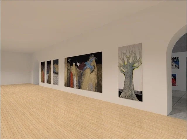 展示風景イメージ（絵画作品）