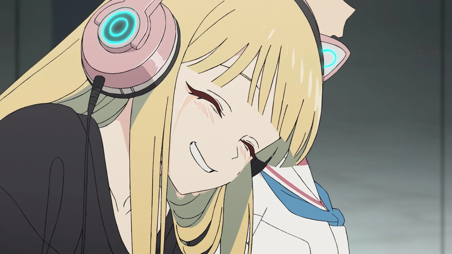 ヘッドホンの少女