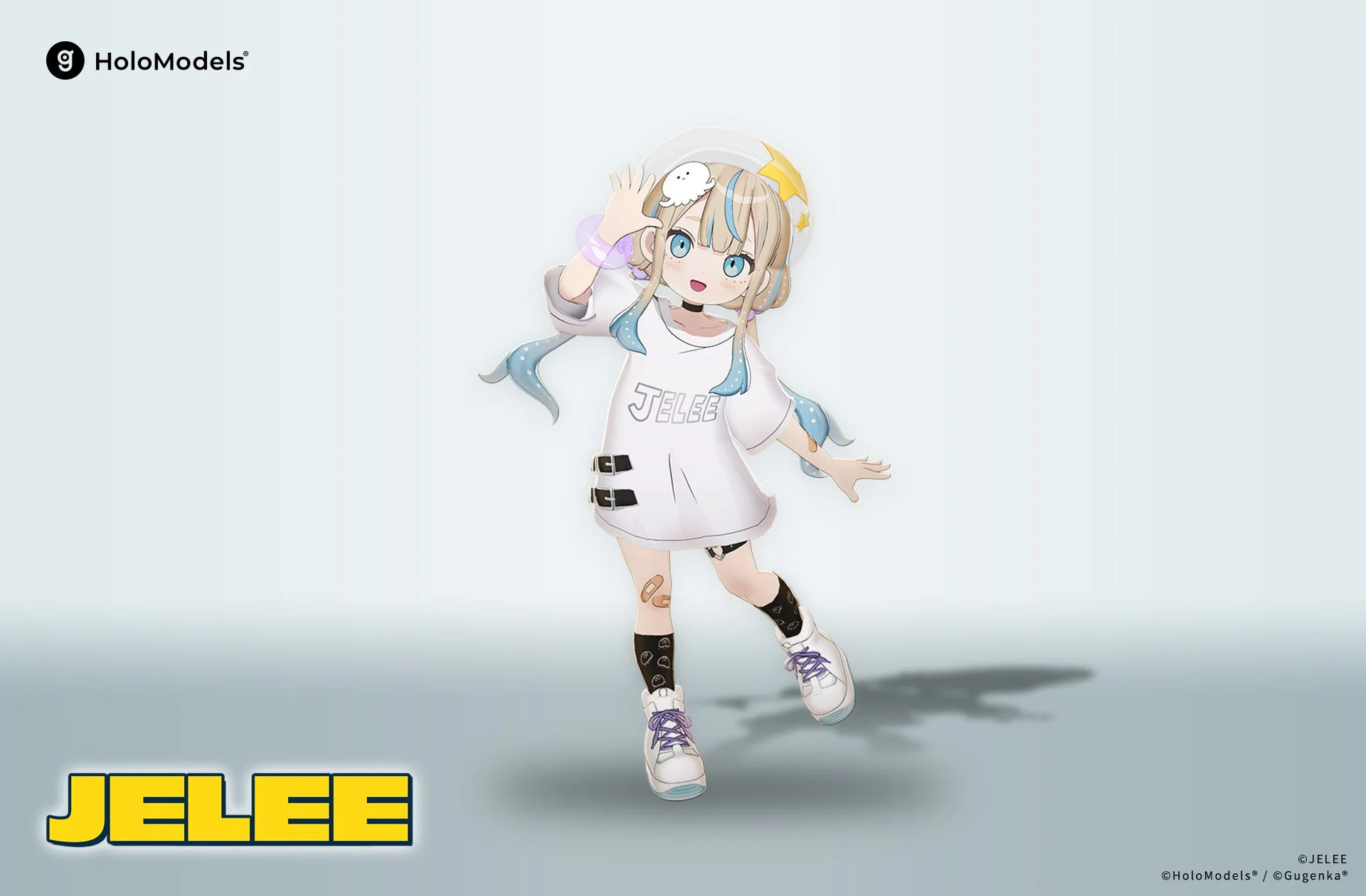 JELEEちゃんの全身イラスト