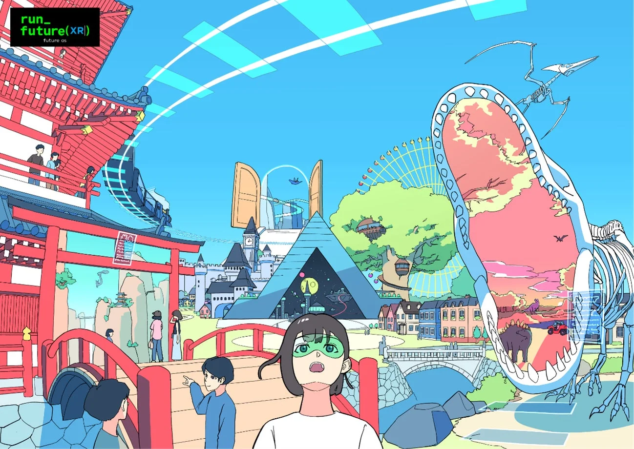 run_future(XR)のメインビジュアル