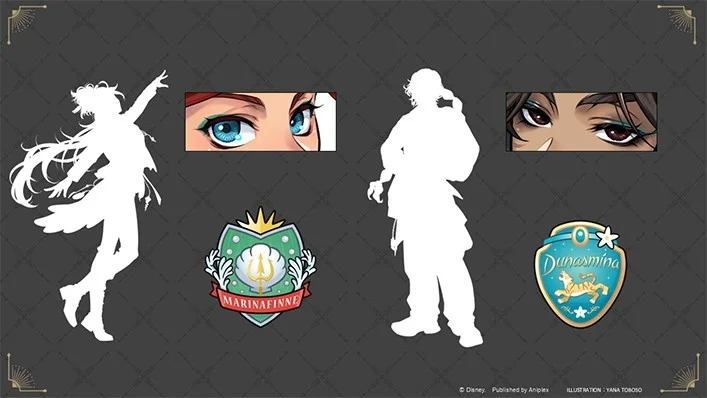 ロイヤルソードアカデミーの2寮ビジュアル