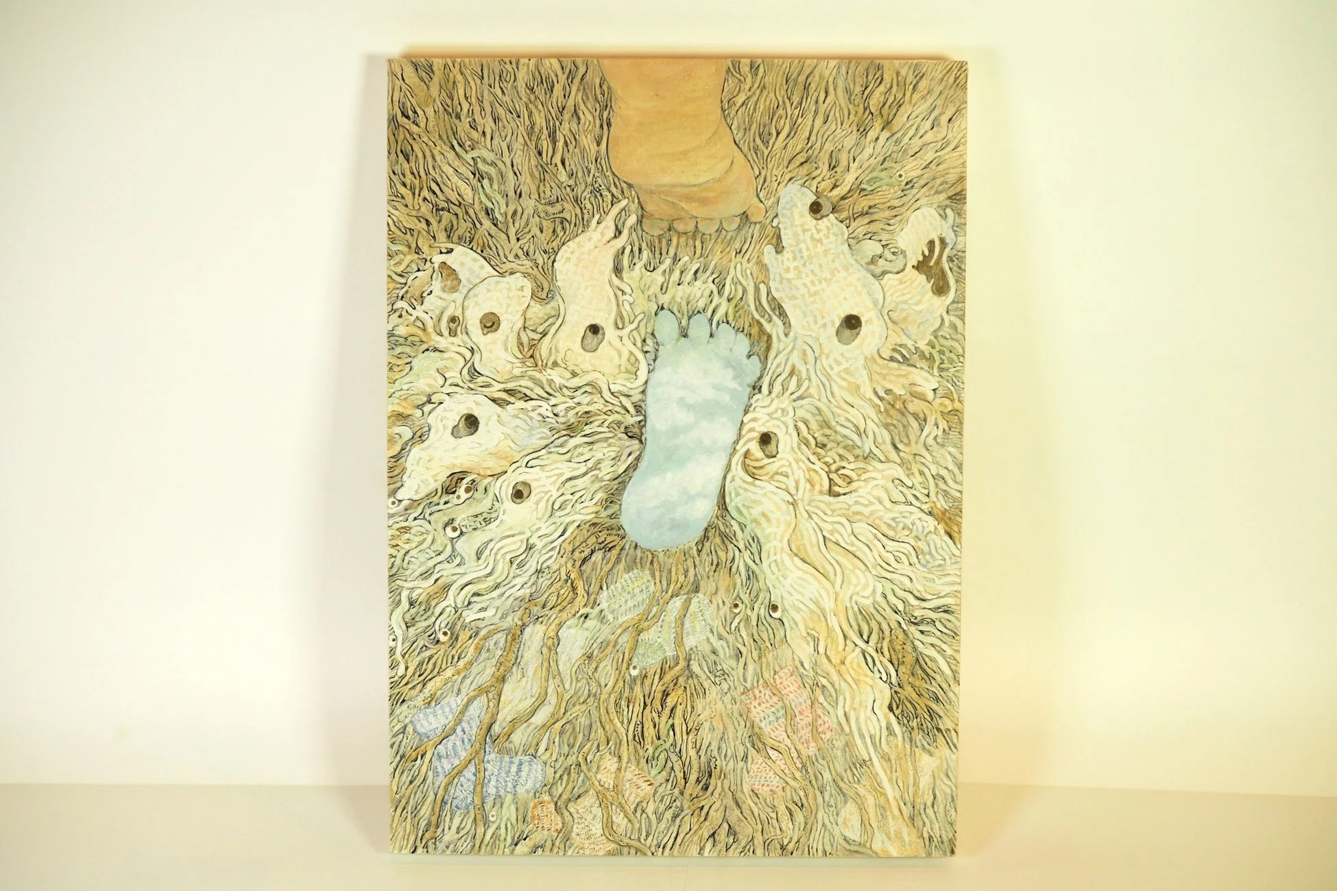 足あとのぞき・足うらつつみ（転じて靴下の妖怪）