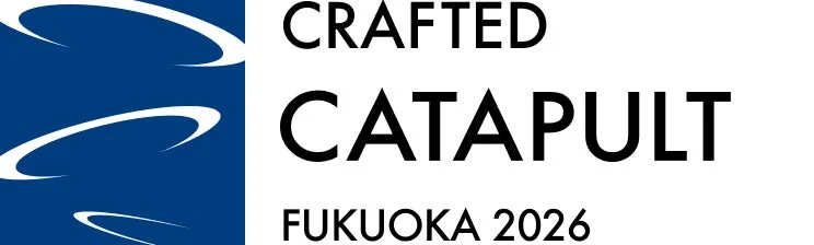 CRAFTED CATAPULT FUKUOKA 2026ロゴ