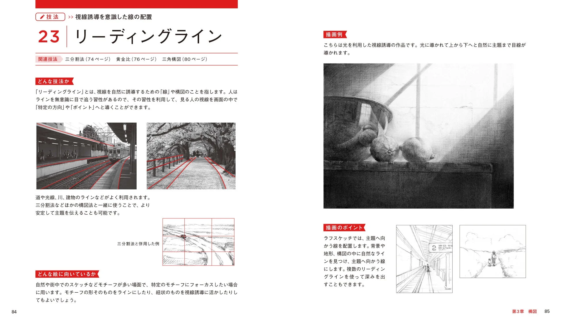 リーディングライン技法